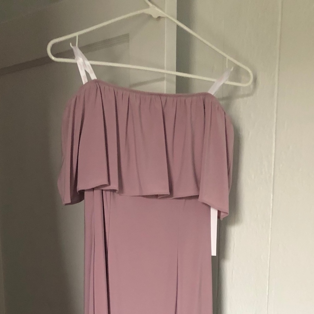 Off the shoulder dress